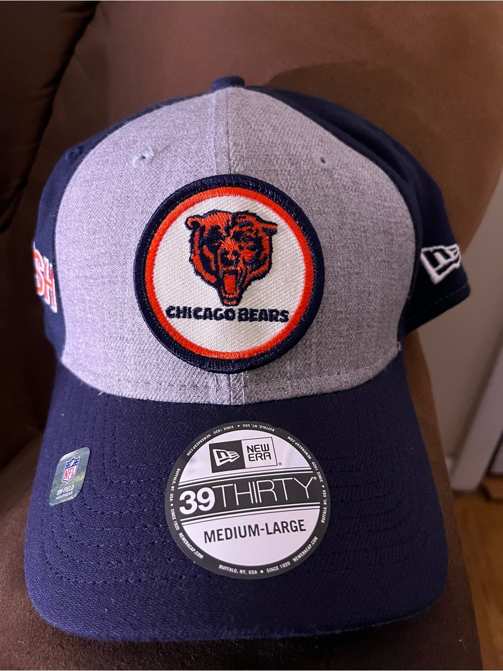 Chicago Bears New Era NFL sideline Flexfit hat ML